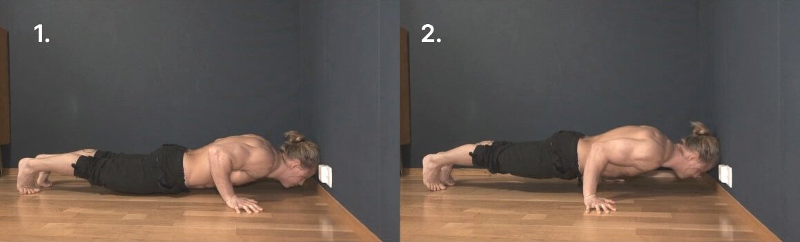 Push up 90 outlet degree angle